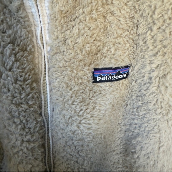 Patagonia Los Gatos Fleece Vest in cream Size: M - Picture 3 of 4